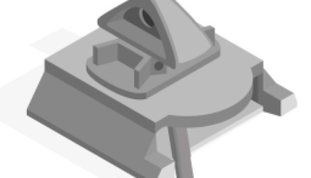 Verrou de fixation pour le transport de conteneurs et colis sur remorque