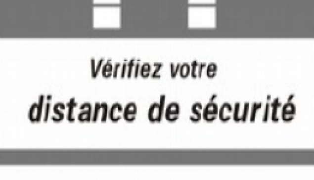 Distances de sécurité en tunnel routier